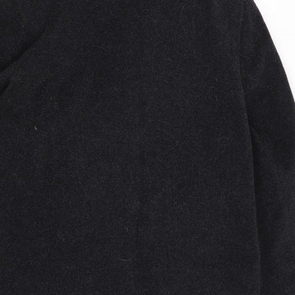 Womens UK Size 14 Klass Black Overcoat