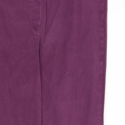 Womens UK Size 36 in Preworn Regular Fit Straight Purple Jeans