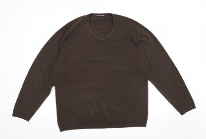 Autograph Mens Brown   Pullover Jumper Size L