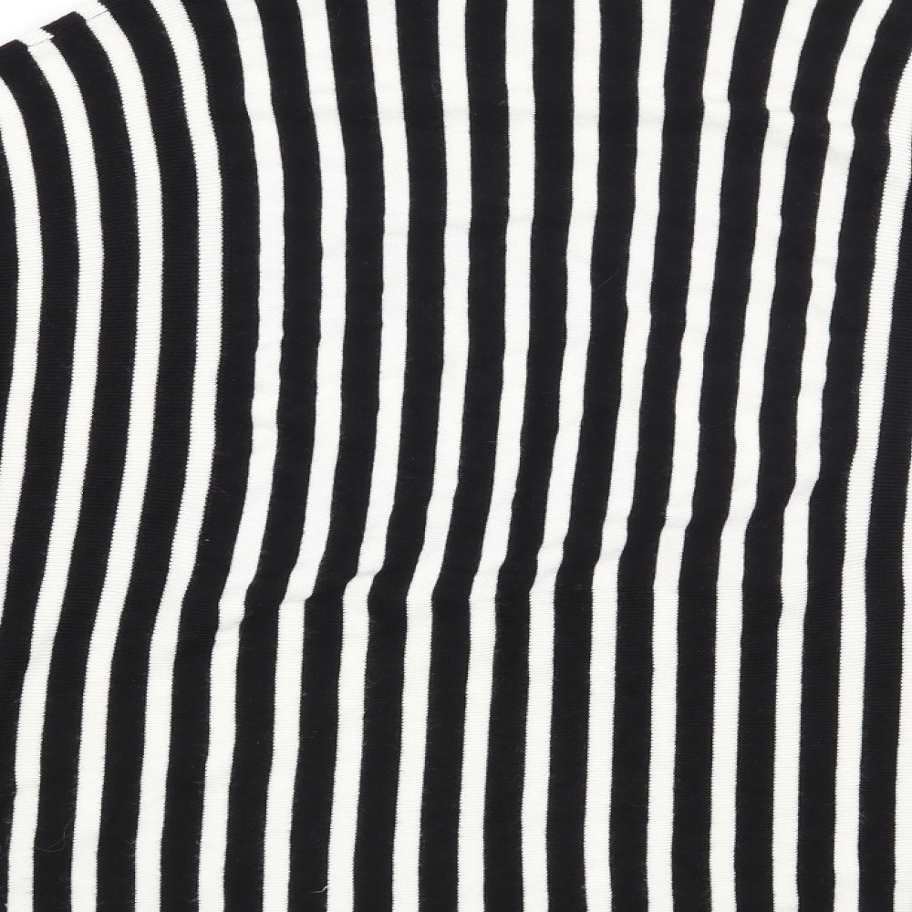 Atmosphere Womens Black Striped  Pullover Jumper Size 14
