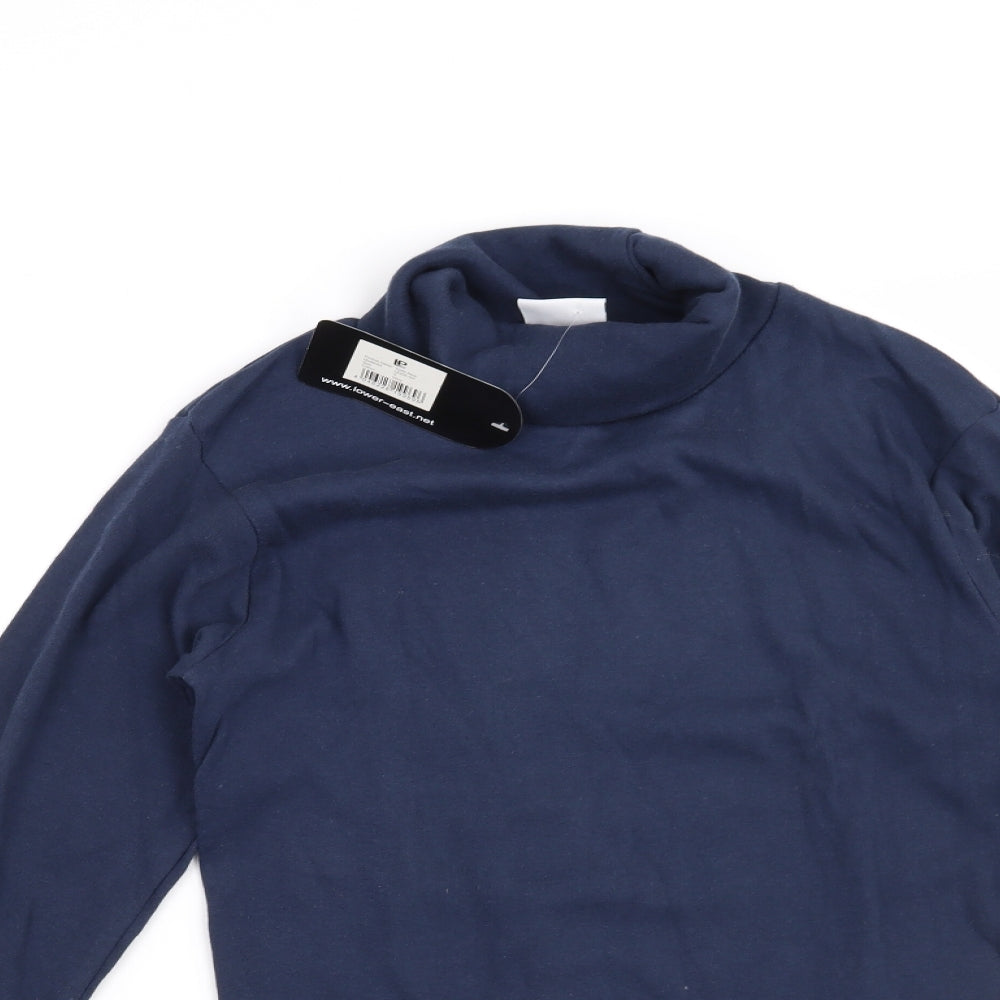 Mens UK Size S Preworn Blue Pullover Sweatshirt