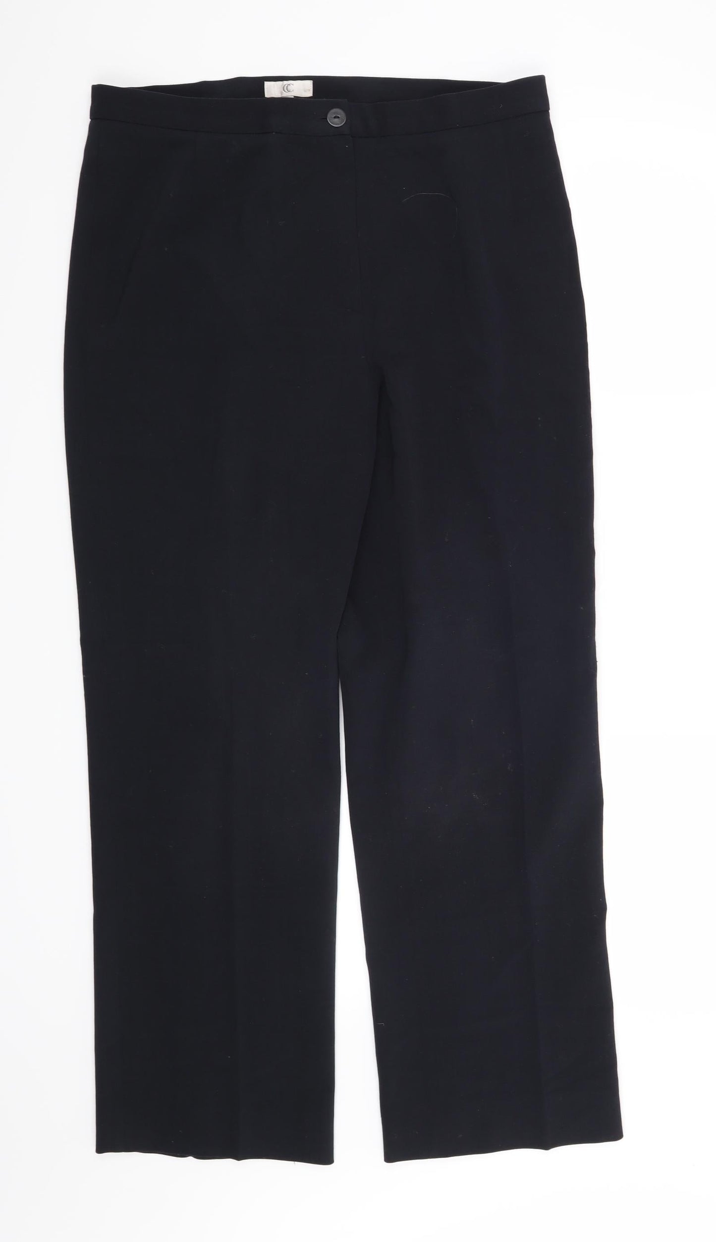 CC Womens Blue   Trousers  Size 14 L29 in