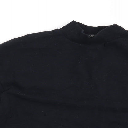 Bershka Womens Black   Pullover Sweatshirt Size XS