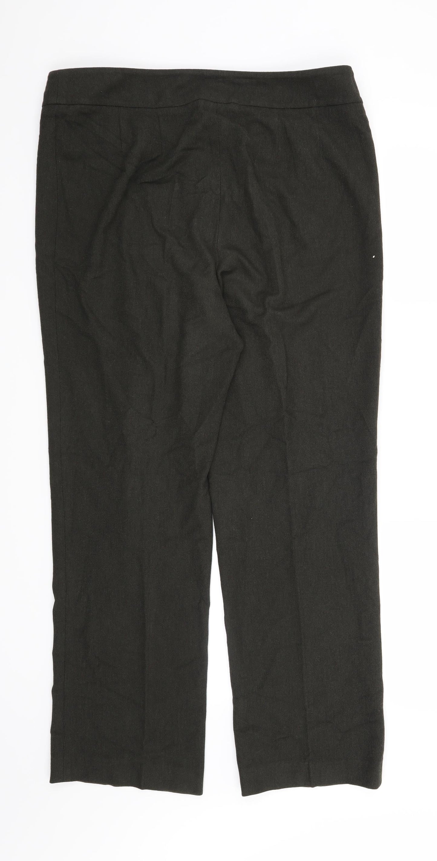 CC Womens Green   Trousers  Size 14 L28 in