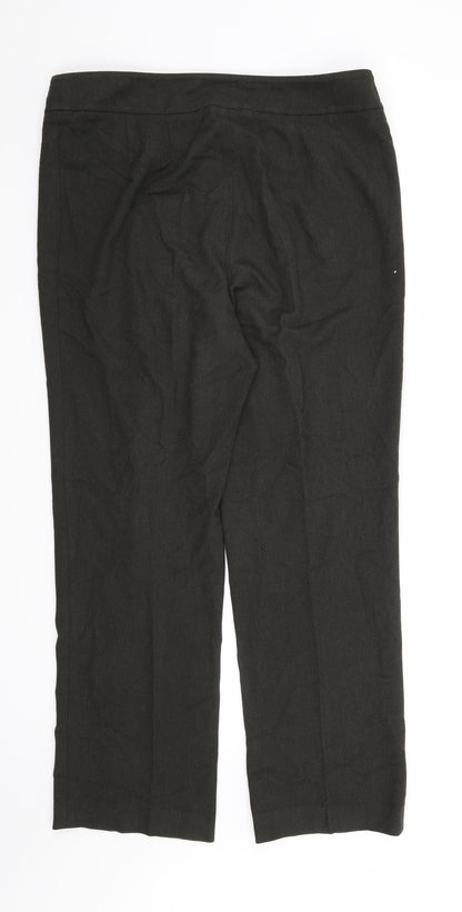 CC Womens Green   Trousers  Size 14 L28 in