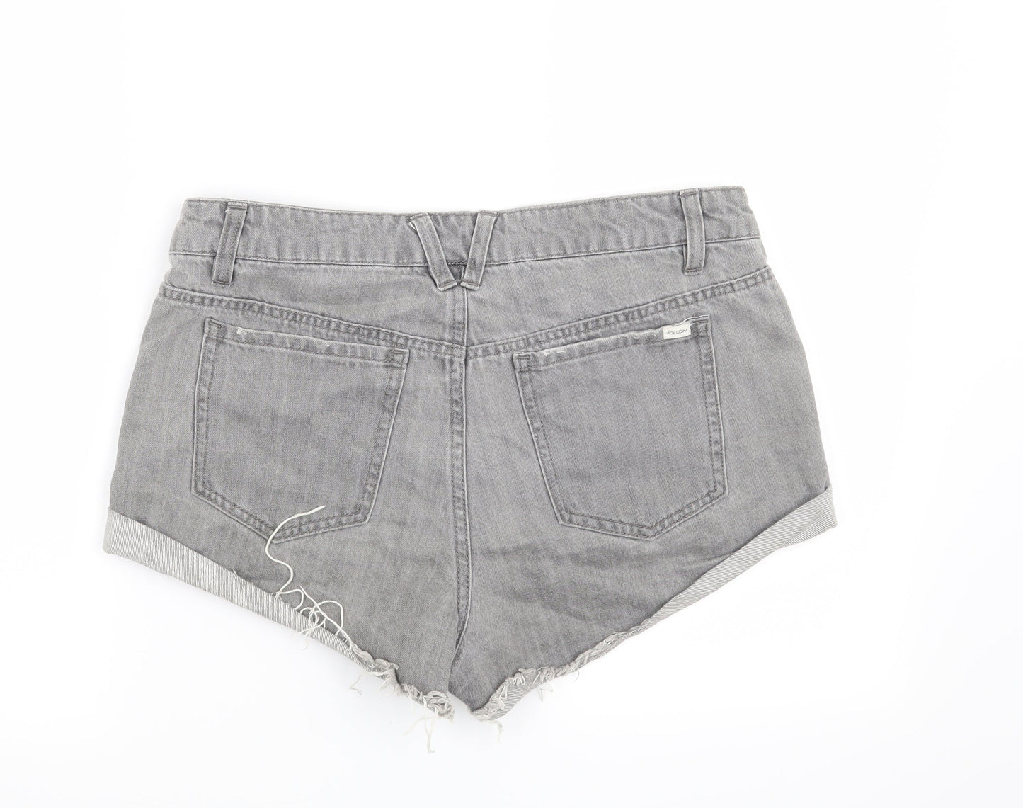 Womens UK Size 28 in Preworn Regular Fit Cut-Off Shorts