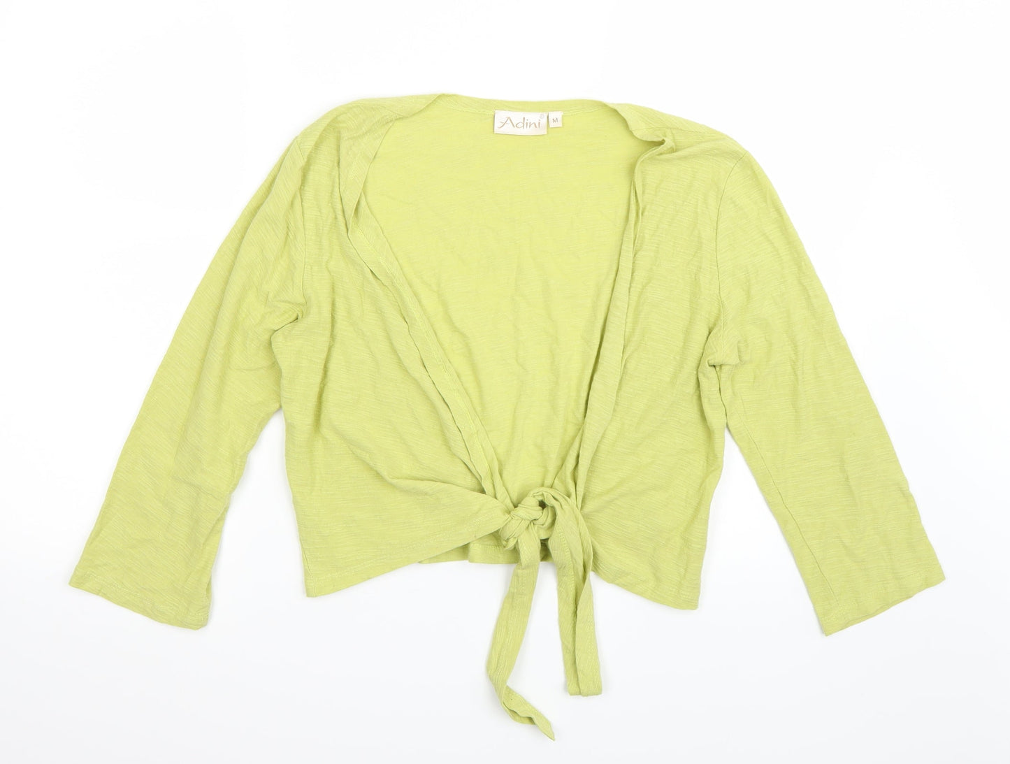 Adini Womens Green   Cardigan Jumper Size M