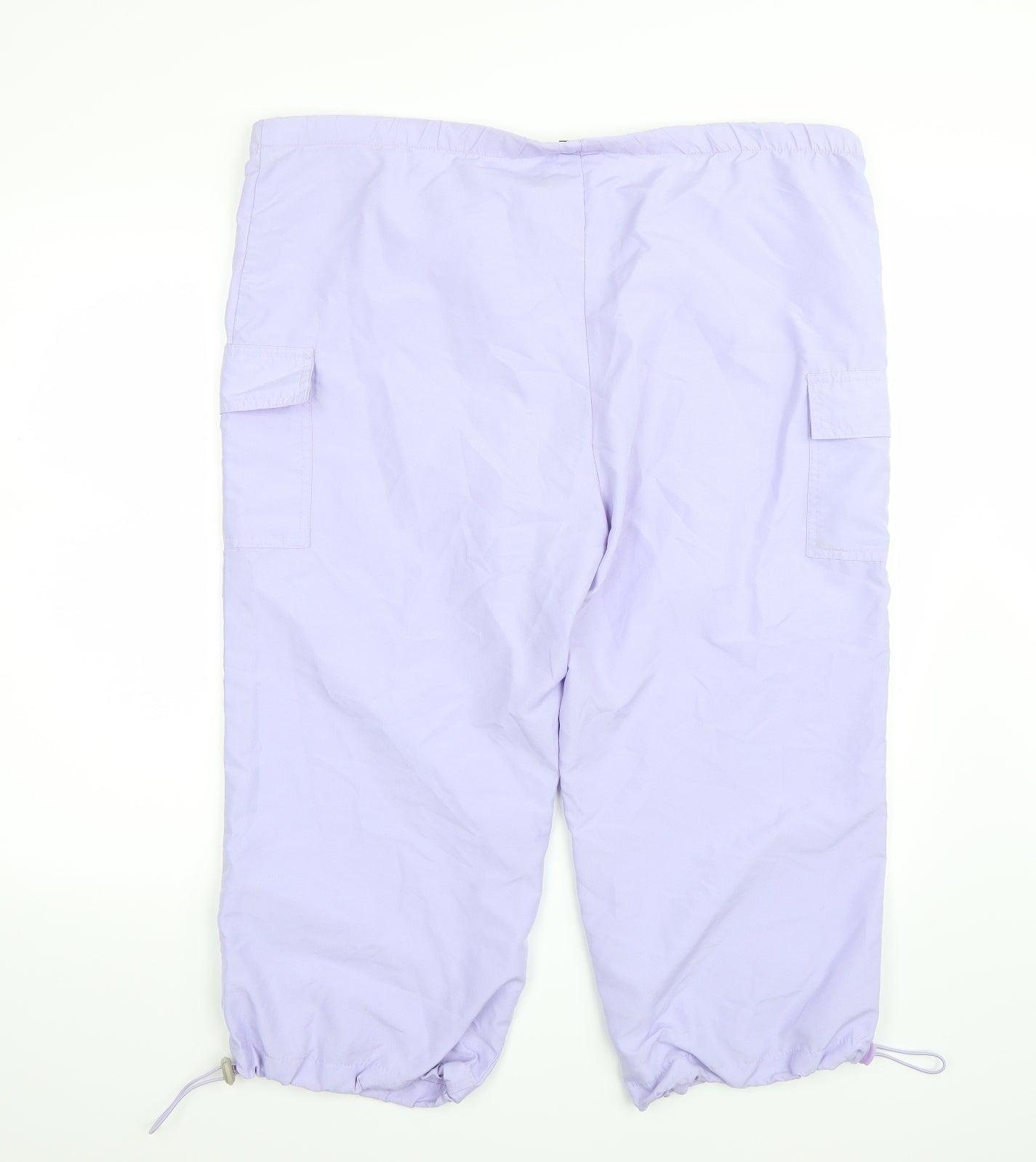 Womens UK Size L Editions Regular Fit Sweatpants Purple Trousers