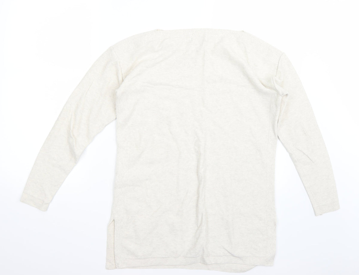 Back view of Gap women’s beige jumper, size XS