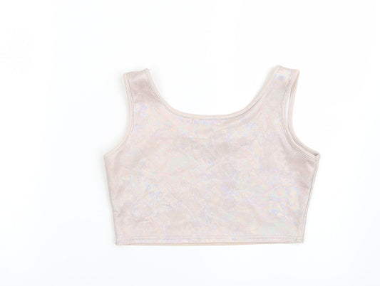 Pretty little thing Womens Purple   Basic Tank Size 4