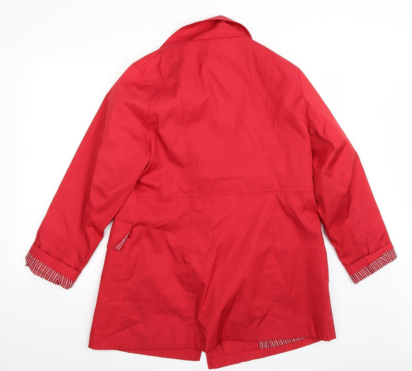 George Womens Red   Jacket Coat Size 14