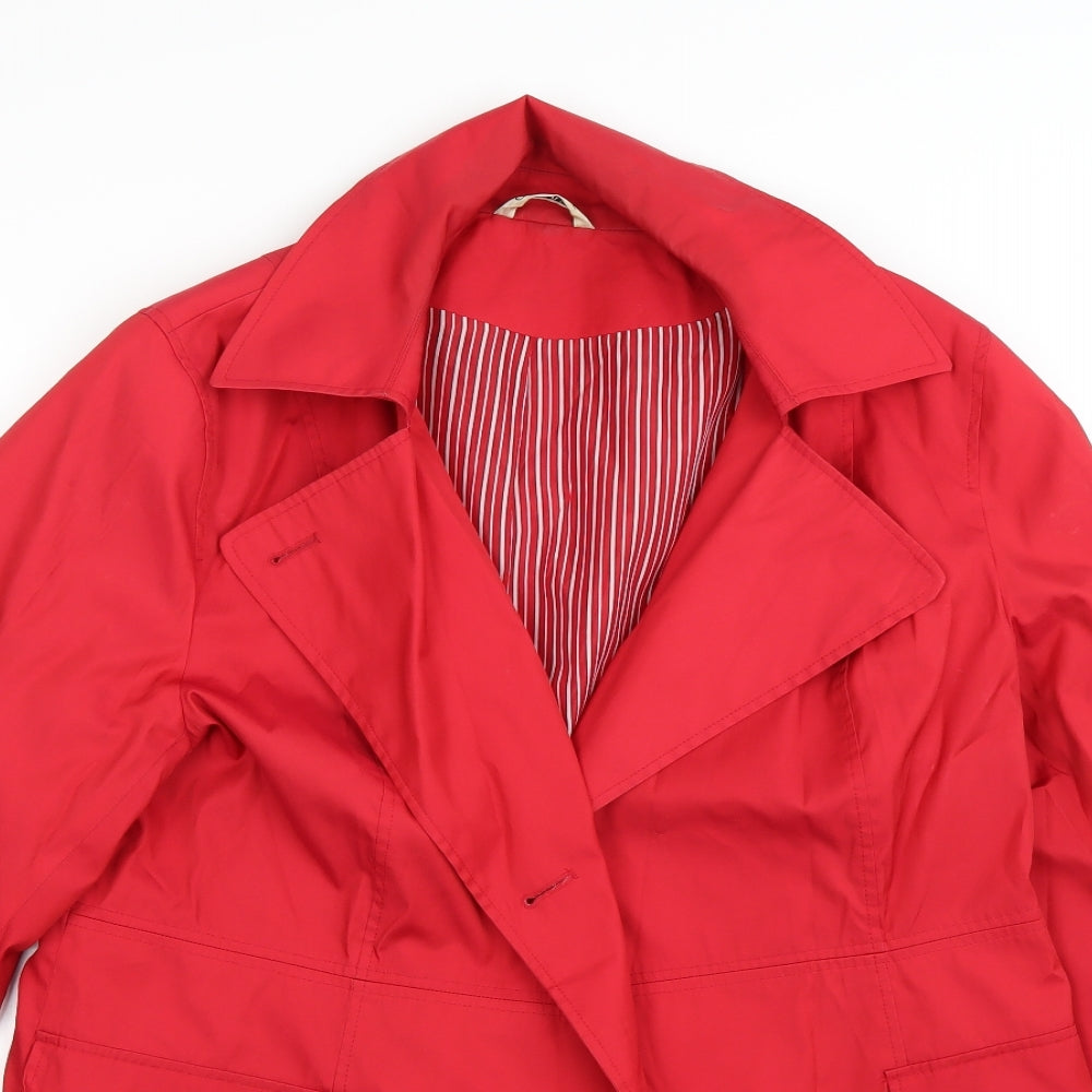 George Womens Red   Jacket Coat Size 14