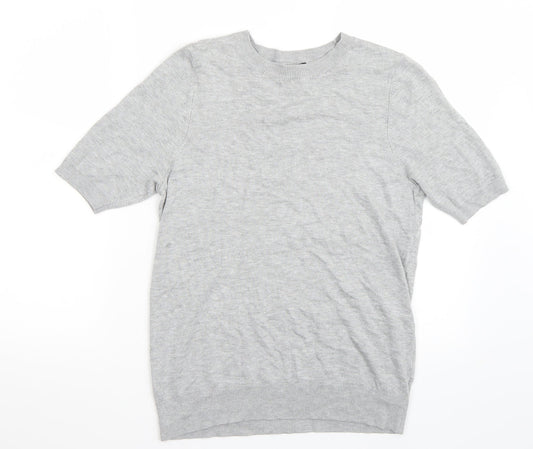 F&F Womens Grey   Basic T-Shirt Size 14