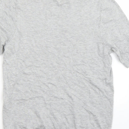 Womens UK Size 14 F&F Grey Basic T-Shirt