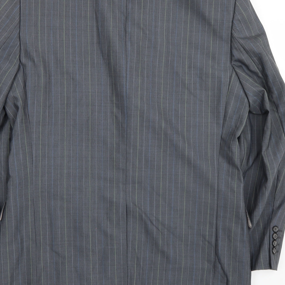 Mens UK Size 40 STONES Regular Grey Suit Jacket