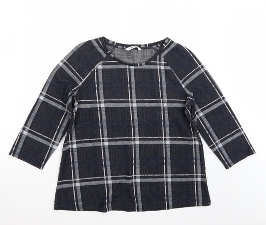 TU Womens Blue   Basic T-Shirt Size 12