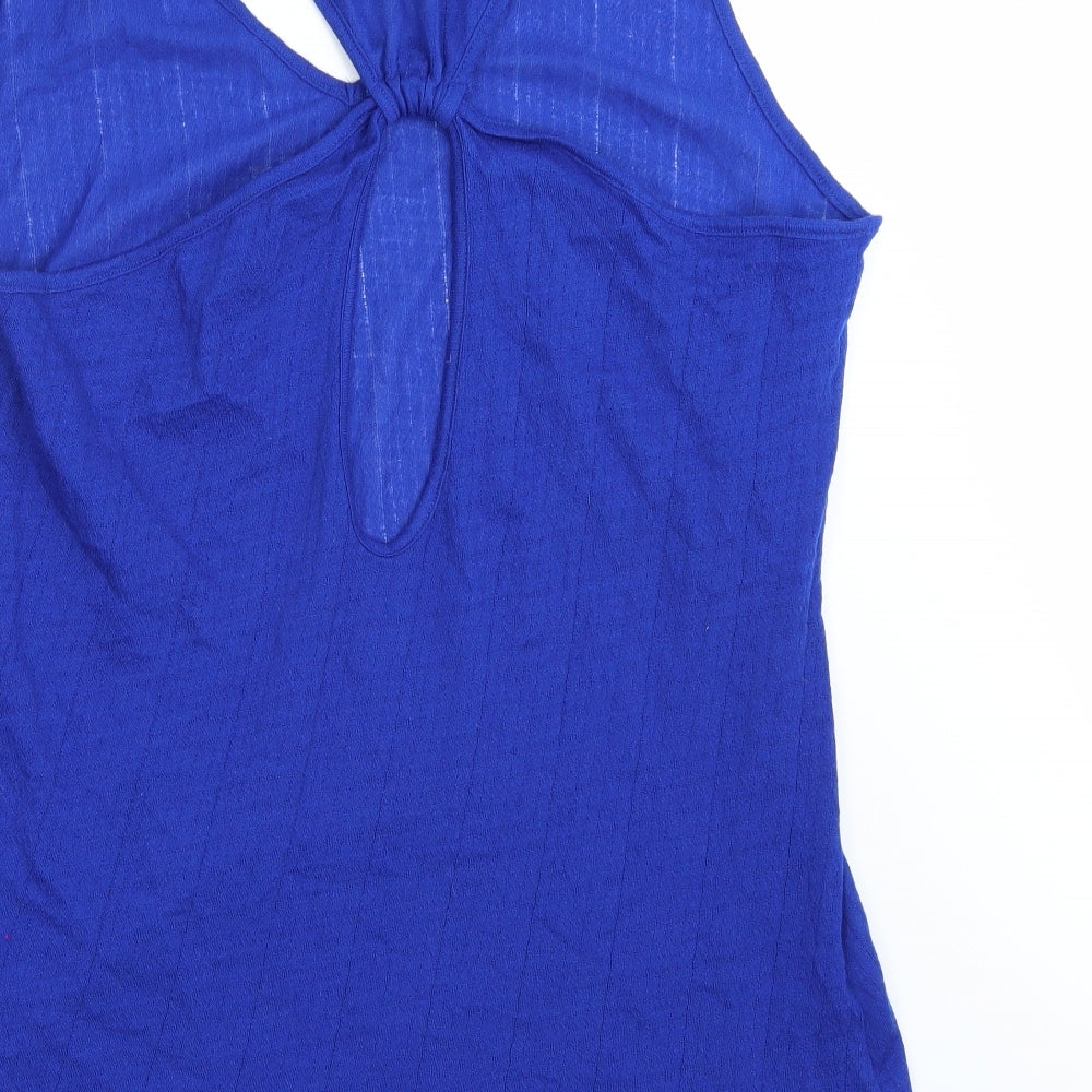 Primark Womens Blue  Rayon A-Line  Size L
