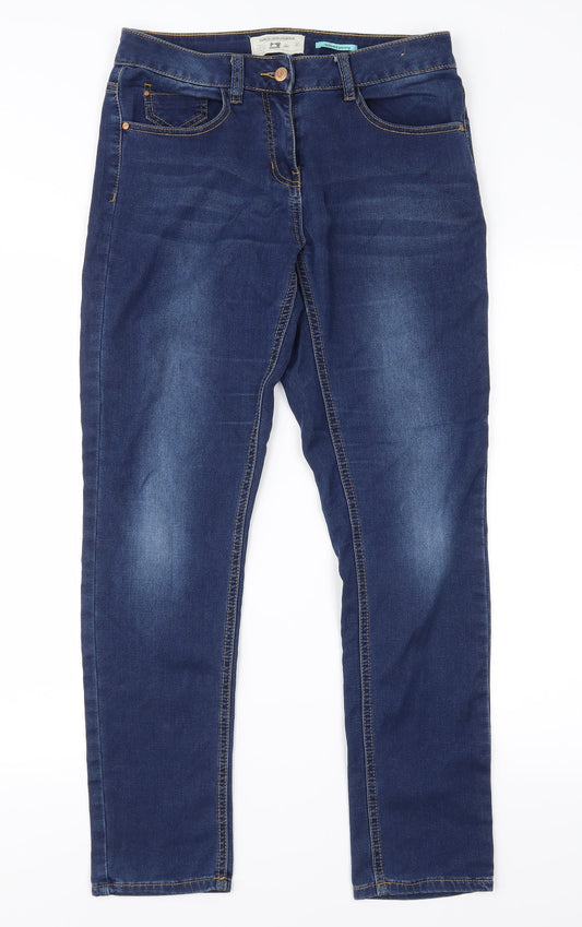 Matalan Womens Blue  Denim Skinny Jeans Size 10 L28 in