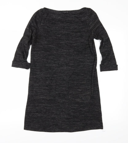 Womens UK Size 8 Atmosphere Grey Tunic Blouse