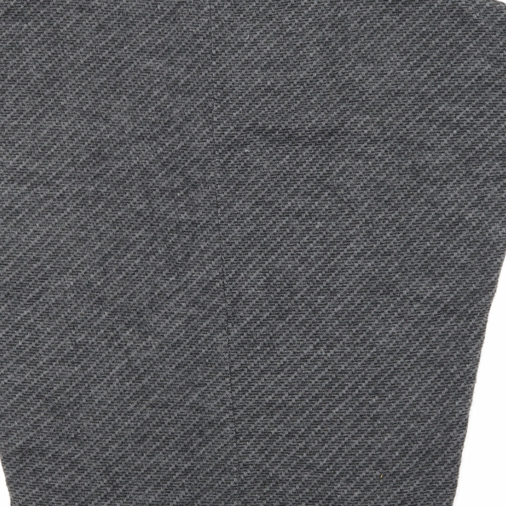 Womens UK Size S Apricot Grey Basic T-Shirt