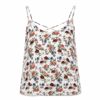 Womens UK Size 8 H&M White Basic Tank
