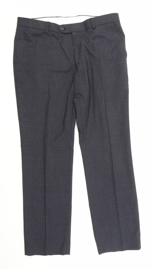 Preworn Mens Blue   Trousers  Size 34 in L27 in