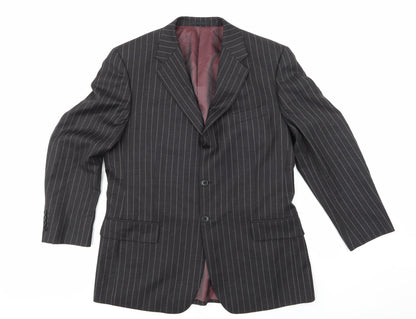 Mens UK Size 42 Deha Villand Regular Grey Suit Jacket