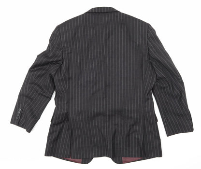 Mens UK Size 42 Deha Villand Regular Grey Suit Jacket