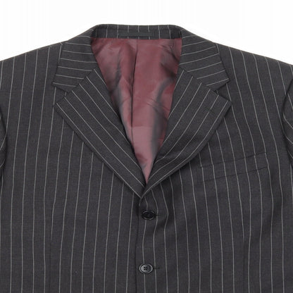 Mens UK Size 42 Deha Villand Regular Grey Suit Jacket