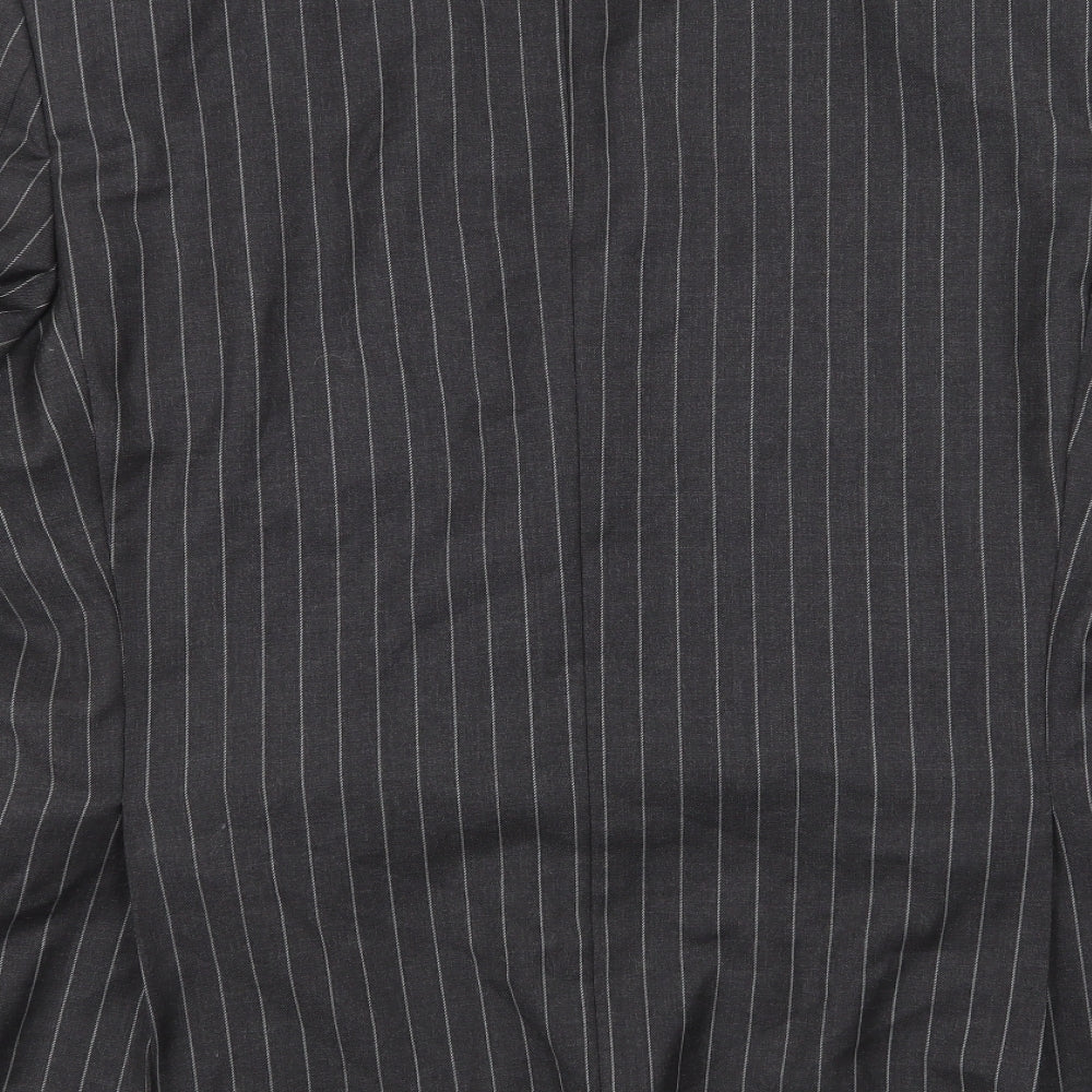 Mens UK Size 42 Deha Villand Regular Grey Suit Jacket