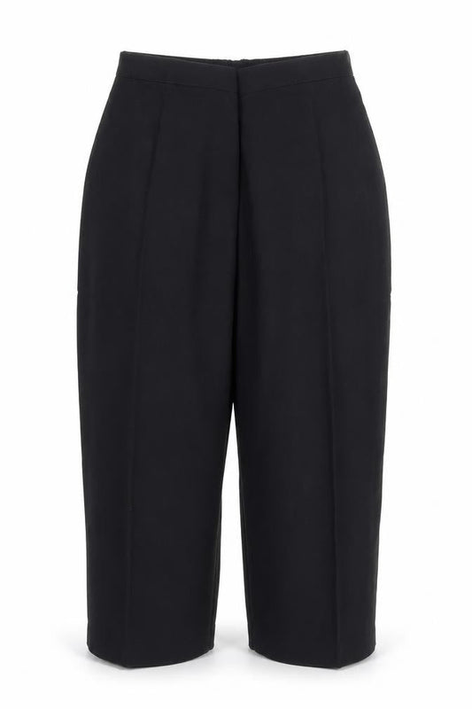 Womens UK Size 16 Preworn Regular Fit  Black Trousers