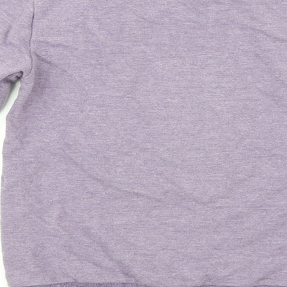 River Island Boys Purple   Pullover Sweatshirt Size 7-8 Years