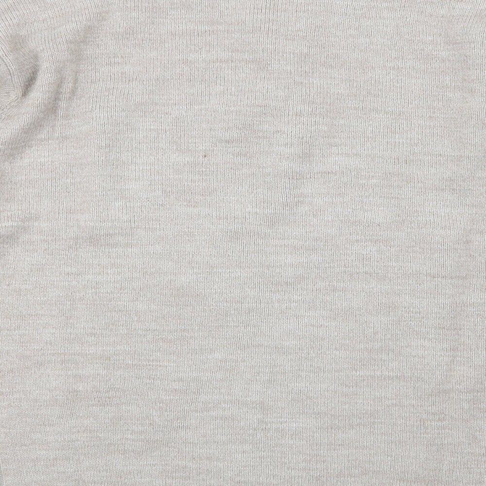 Southbay Mens Brown  Knit Pullover Jumper Size M