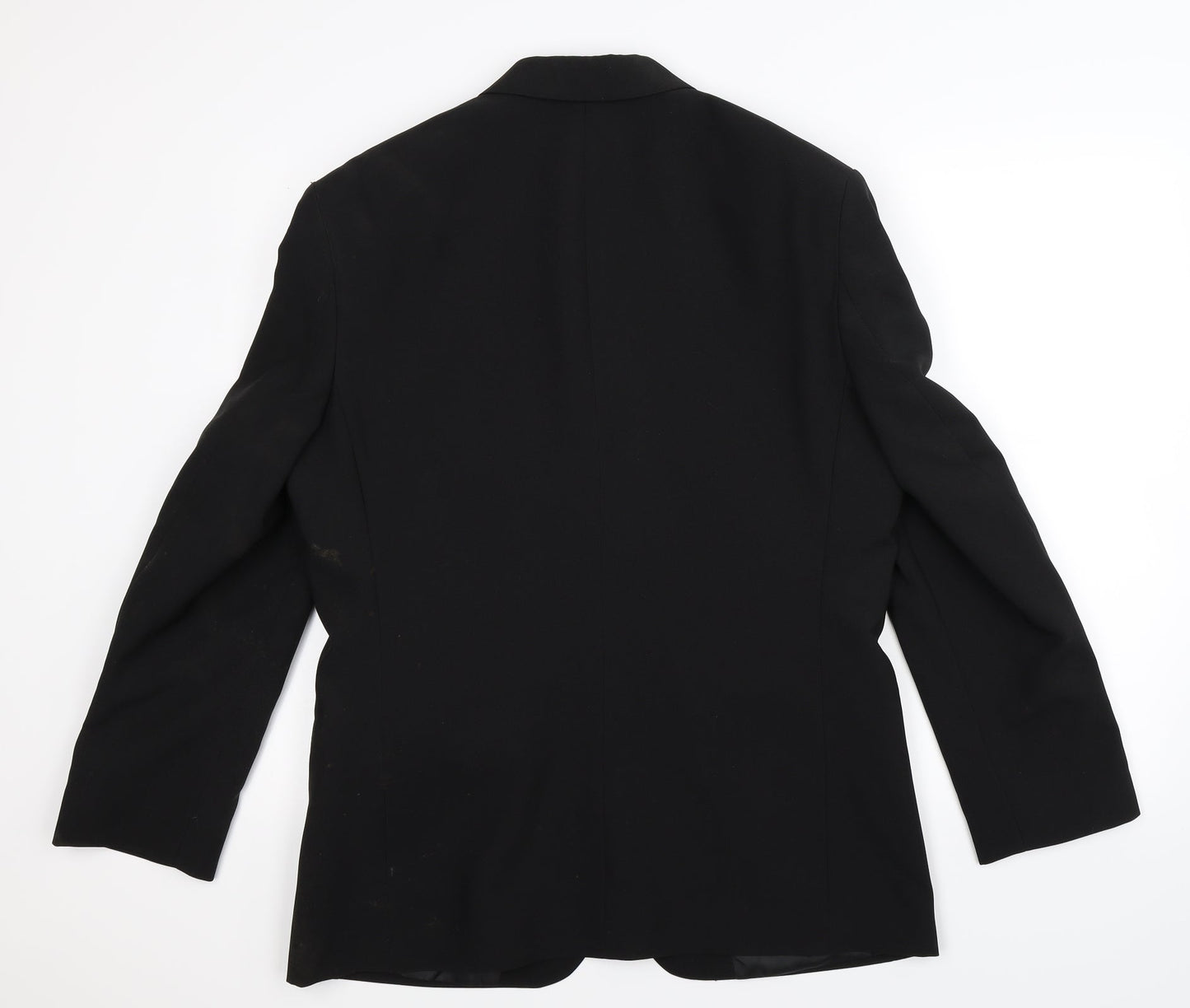 George Mens Black   Jacket Suit Jacket Size 38