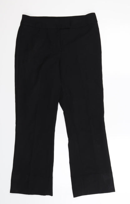 George Womens Black   Trousers  Size 8 L27 in