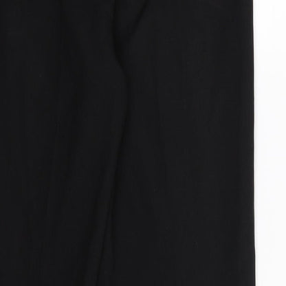 George Womens Black   Trousers  Size 8 L27 in