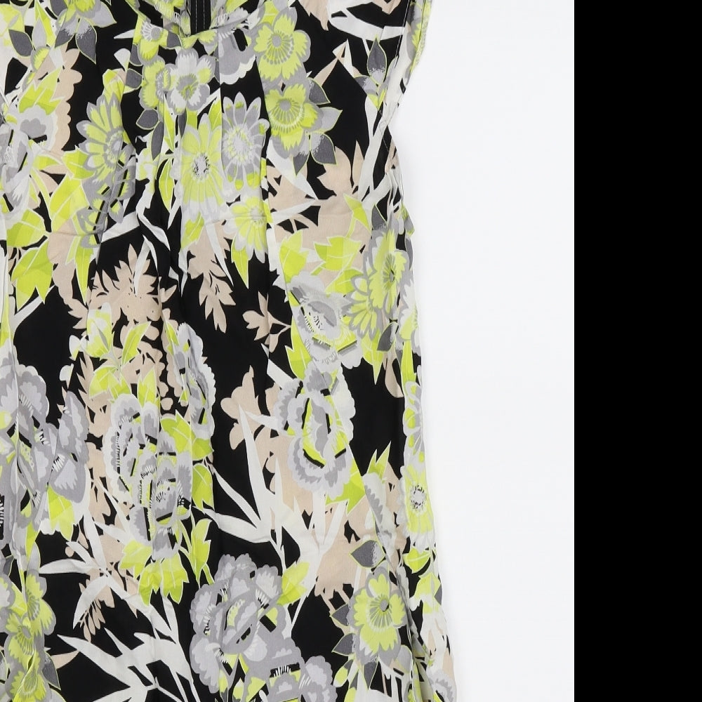 Dorothy Perkins Womens Multicoloured Floral  Bodycon  Size 10