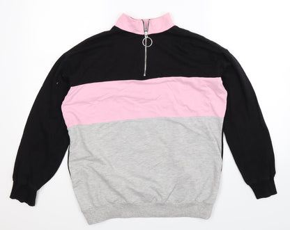 Select Womens Multicoloured   Pullover Sweatshirt Size S