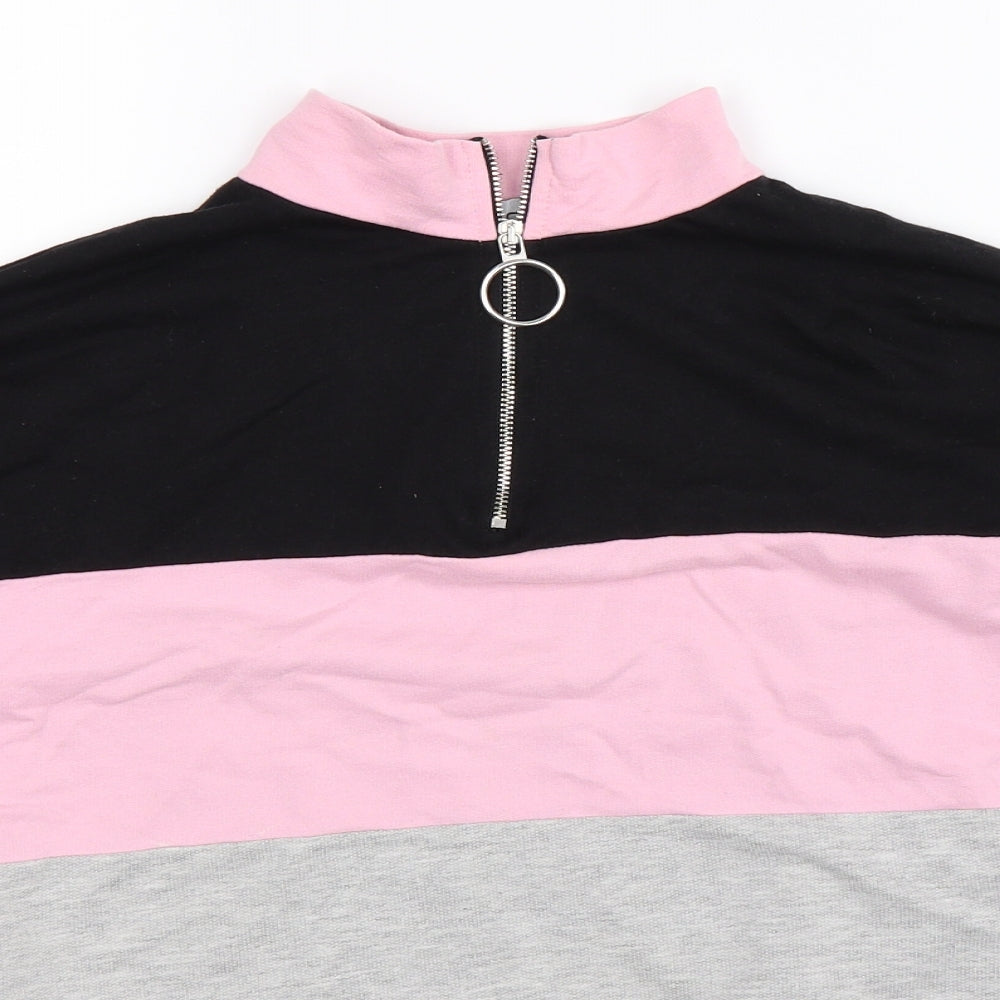 Select Womens Multicoloured   Pullover Sweatshirt Size S
