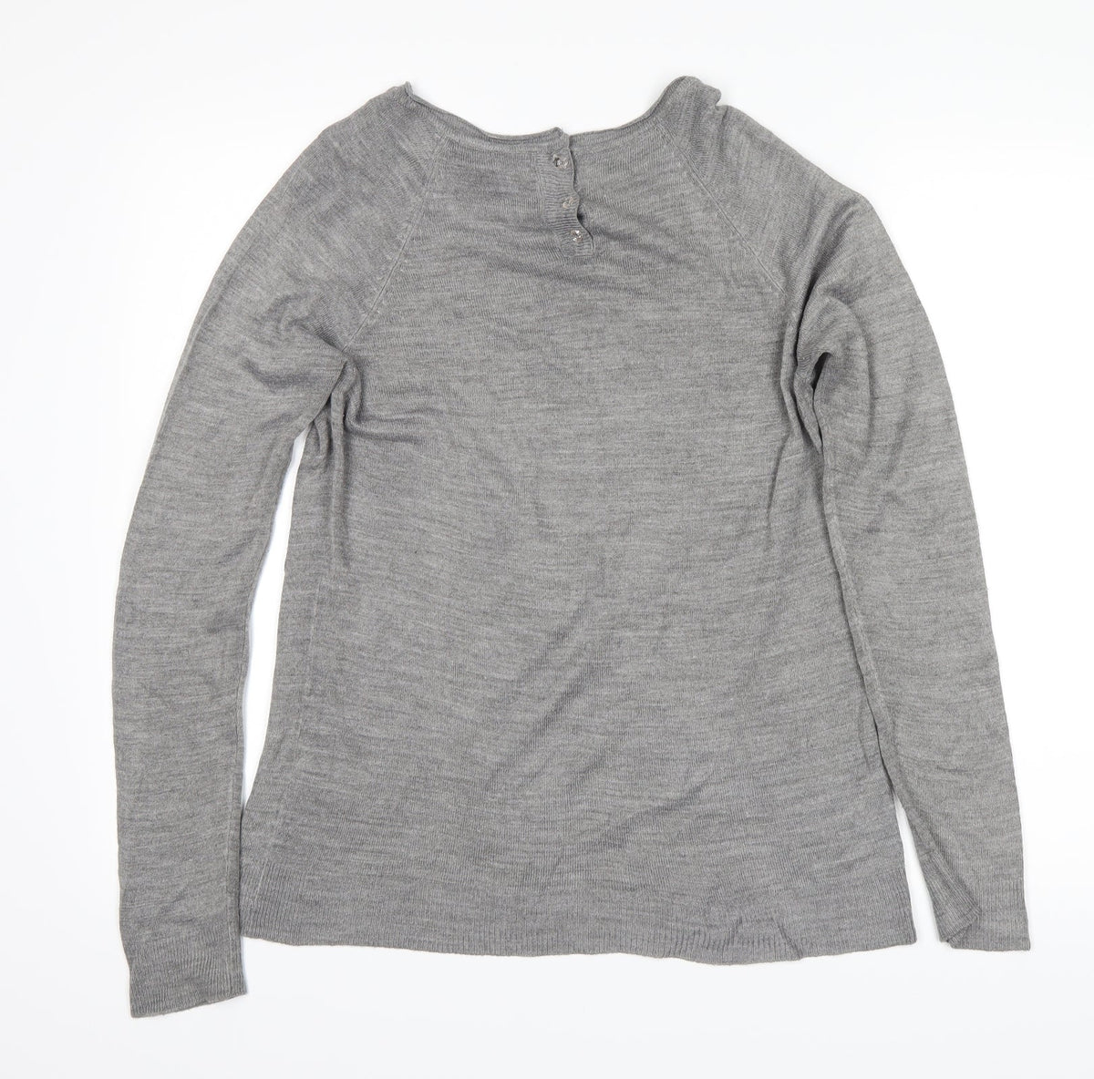 Additional front view of Atmosphere women’s grey jumper, size UK 10
