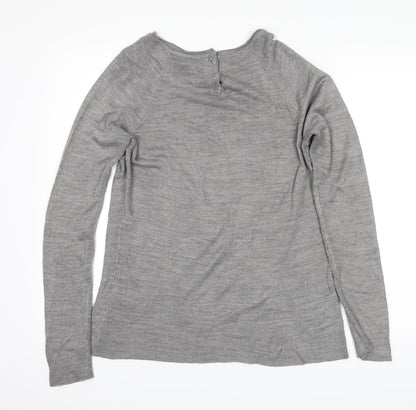 Additional front view of Atmosphere women’s grey jumper, size UK 10