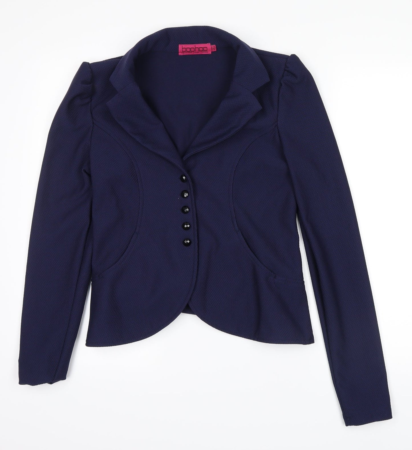 Boohoo Womens Blue   Jacket Blazer