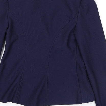 Boohoo Womens Blue   Jacket Blazer