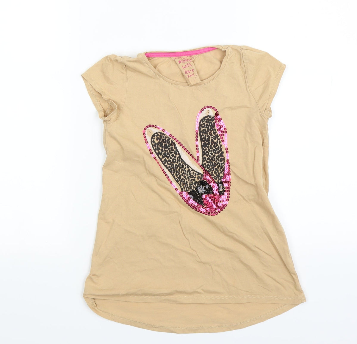 Additional front view of Matalan girls’ brown, size 6-7, years