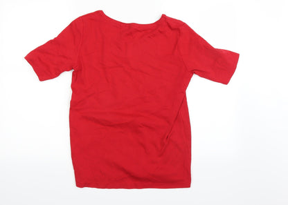 Womens UK Size 10 Cecil Red