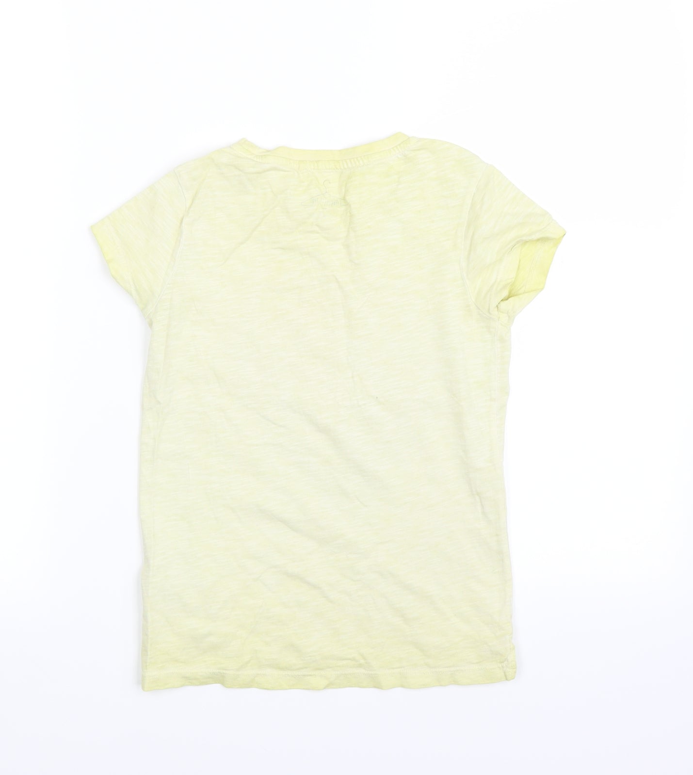 NEXT Girls White   Basic T-Shirt Size 7 Years  - LOVE HEART