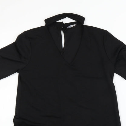 Select Womens Black   T-Shirt Dress  Size 12