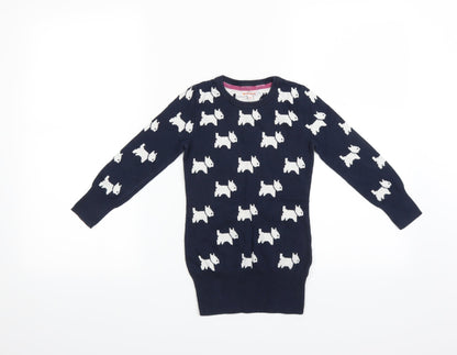 Blue Zoo Boys    Pullover Jumper Size 5-6 Years  - Dogs