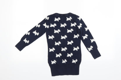 Blue Zoo Boys    Pullover Jumper Size 5-6 Years  - Dogs