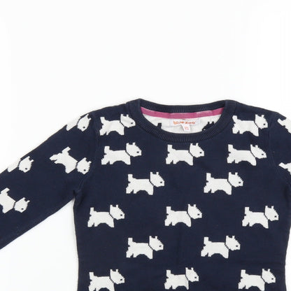 Blue Zoo Boys    Pullover Jumper Size 5-6 Years  - Dogs